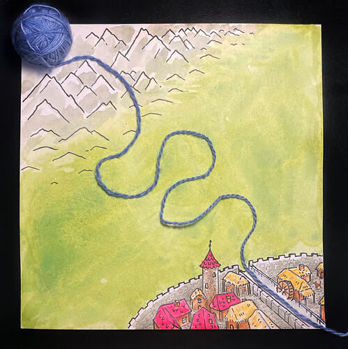 Martyna Llera Arias – ilustracja do ścianki